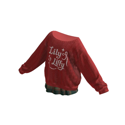 🍀Christmas Off Shoulder Sweater