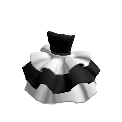 Toon Black Poofy Dress
