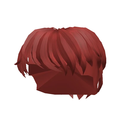 Red Soft Boy Mullet