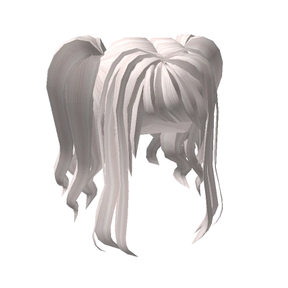 Wavy White Hair