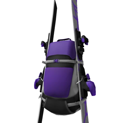 Pro Ski Backpack (Purple Shatter)