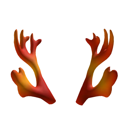 fiery antlers 🔥