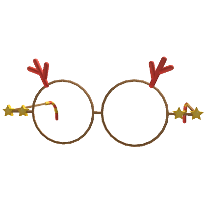 Christmas Reindeer Glasses