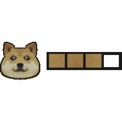 Doge 8-Bit Hp Health Bar
