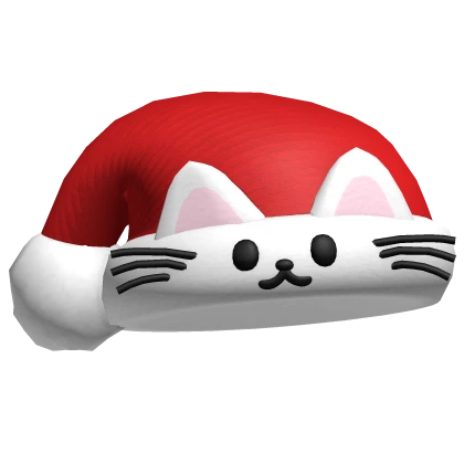 ♡ kitty christmas hat