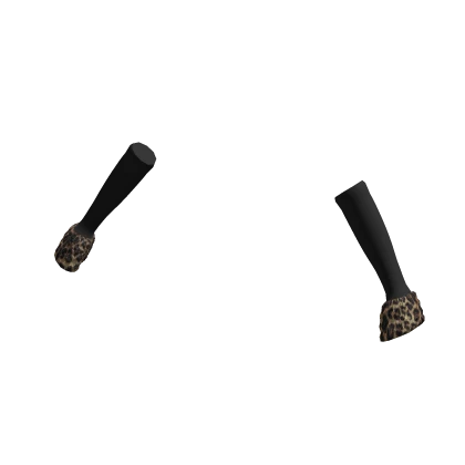 Leopard Print Gyaru Y2K Black Arm Warmers