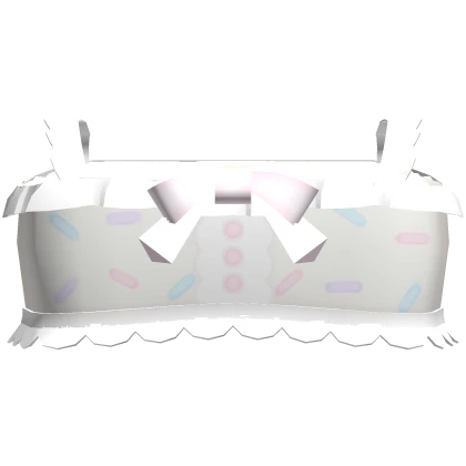 ♡ : kawaii pink sweet sprinkles baby frill top