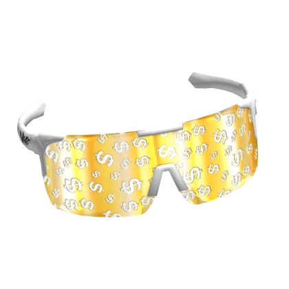 gold cash money tactical sunglasses