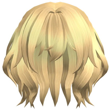 Short Curly Bob Hair - Blonde