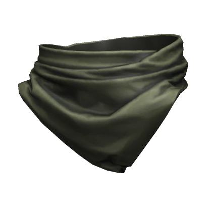 Green Military Scarf