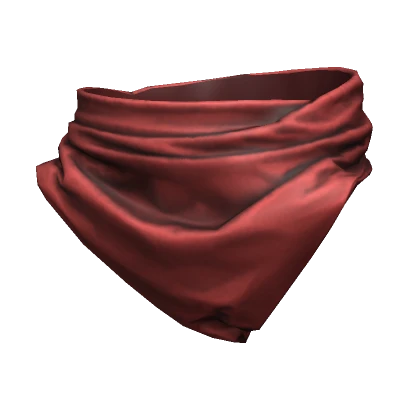 Red Military Scarf