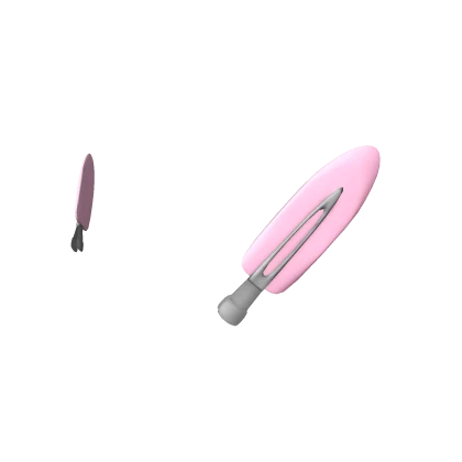Pink Popsicle Hairclips