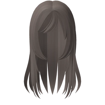 ʚ♡ɞ wispy side bang doll hair in ash 