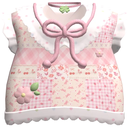 🍀Cute Igari Vest (Soft Pink)