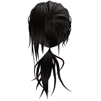 Majestic Long Male Ponytail Vkei Hairstyle Brown