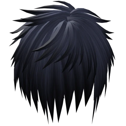 Unkept Scene Emo Boy Hair (Blue)