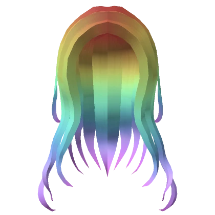 Rainbow Casual Hair