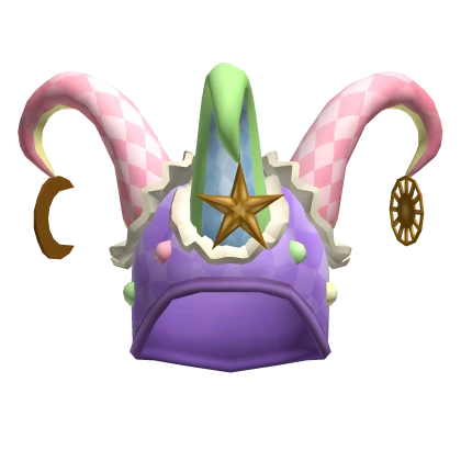 Celestial Clown Hat Pastel