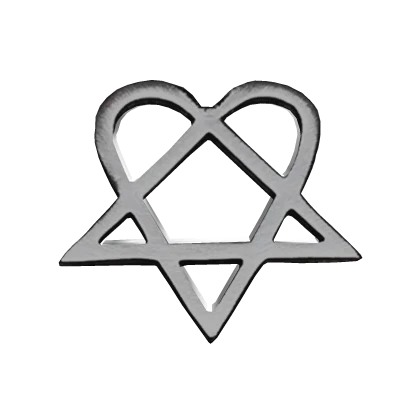 Heartagram Mouth Charm