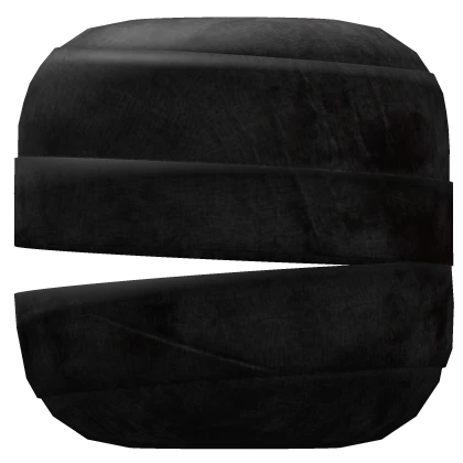 Black Dirty Face Bandages