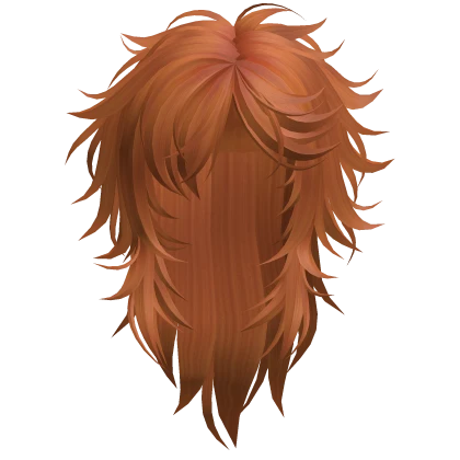 Visual Kei Spiky Emo Hair (Orange)