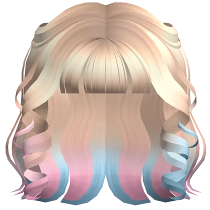 🌈 Enid Wednesday Blonde Candy Hair