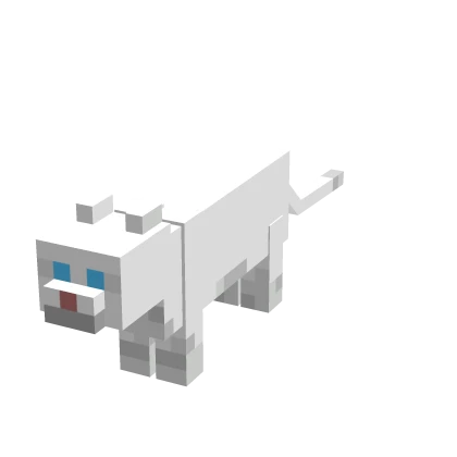 Mini White Cat Suit