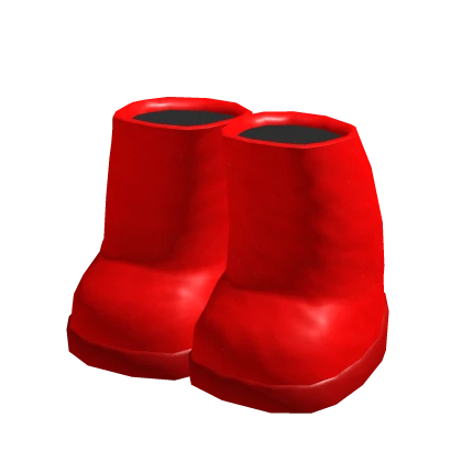 Chibi Doll Rain Boots Red