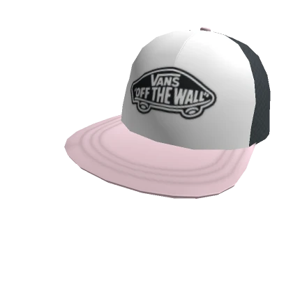 Vans Pink Classic Patch Trucker Cap