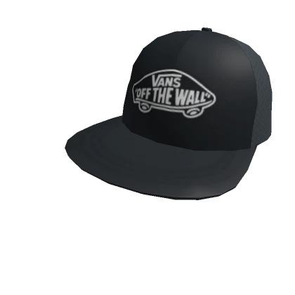 Vans Black Classic Patch Trucker Hat