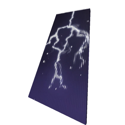 Animated Cape: Lightning