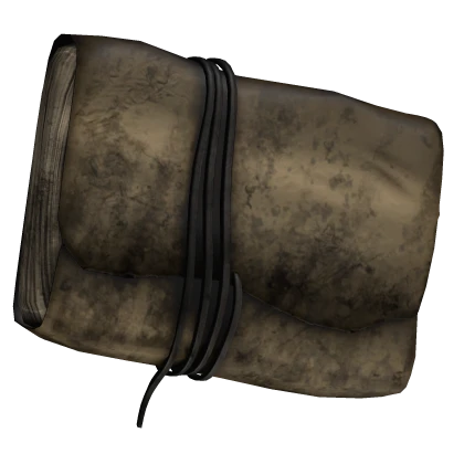 Grunge Torn Leather Book