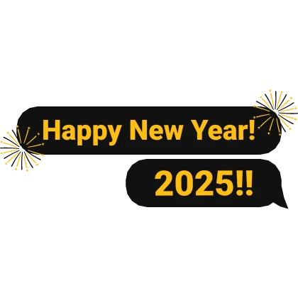 ✨ Happy New Year! 2025!! Text Message ✨