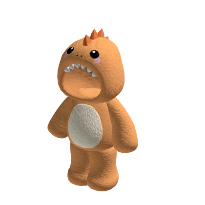 Orange Dino Onesie