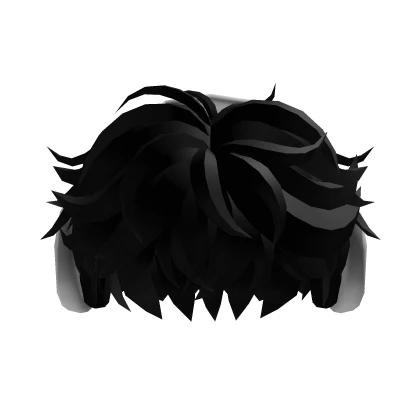  [FREE] Black Messy Cool Hair w/ Headphones