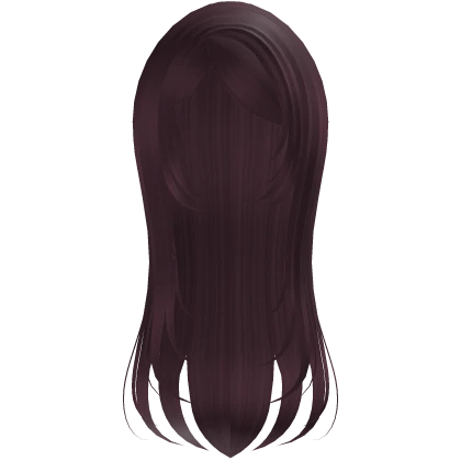 † : horror protag fatal long emo hair ♡ berry red
