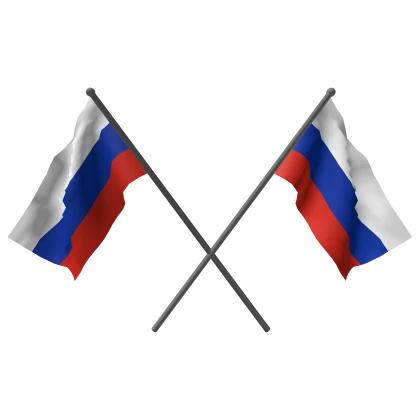 Dual Russia Flags