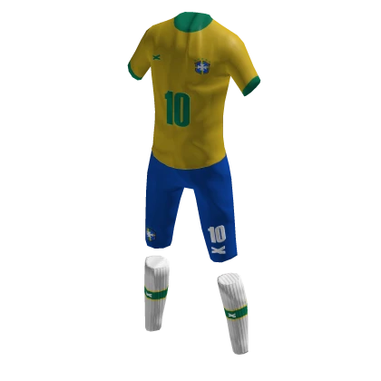 Neymar Jr Brazil Football/Soccer Kit