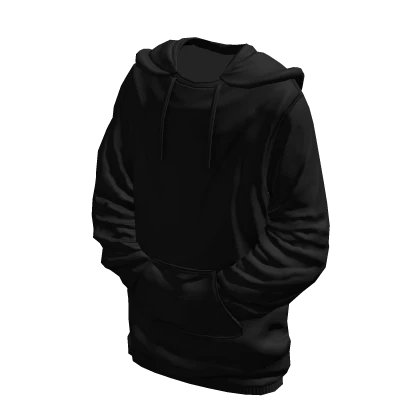 Pocket Hoodie Black