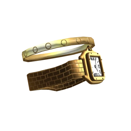 Luxury Gold Watch 