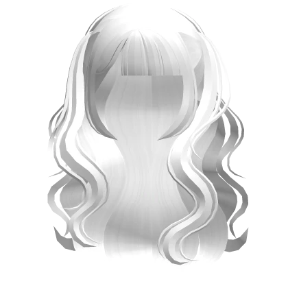 ♡ : white wavy hair