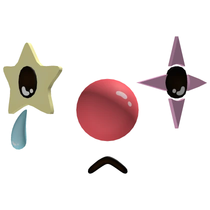 Cute Pastel Clown Face (1.0)