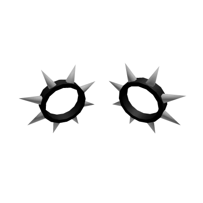 Spiked ponytail bands