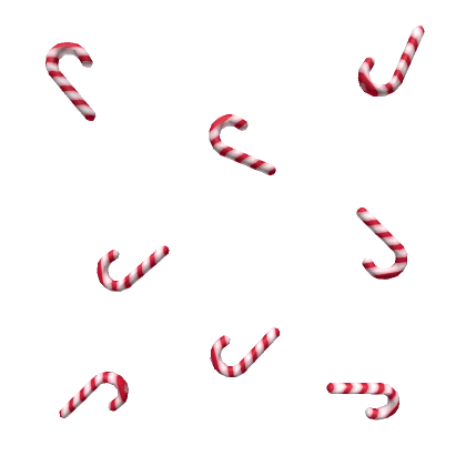 Candy Canes Stuck to You