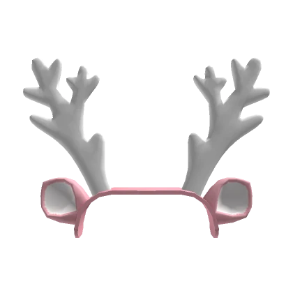 Pink Headband Antlers