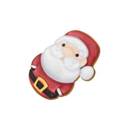 Christmas Santa Cookie