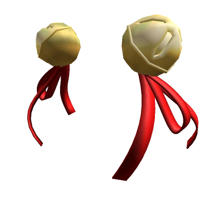 Red Jingle Bell Bows