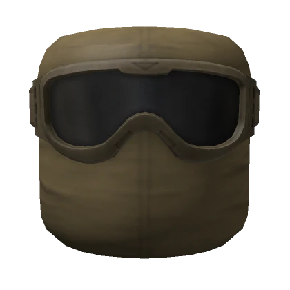 Tan Goggled Balaclava