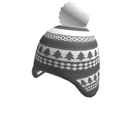 ❄️ Grey Festive Beanie❄️