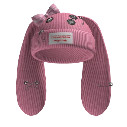 LOVERGRL Bunny Ear Hat [Pink]